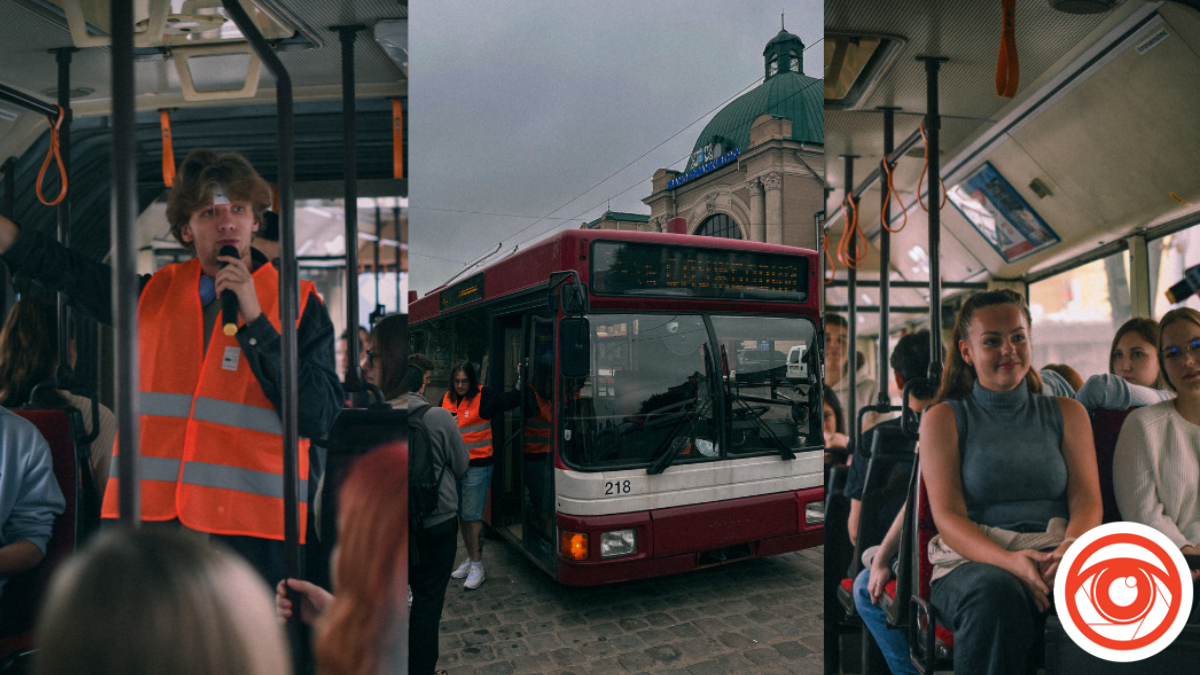 Стендап-тролейбус: новий івент відбувся у Франківську