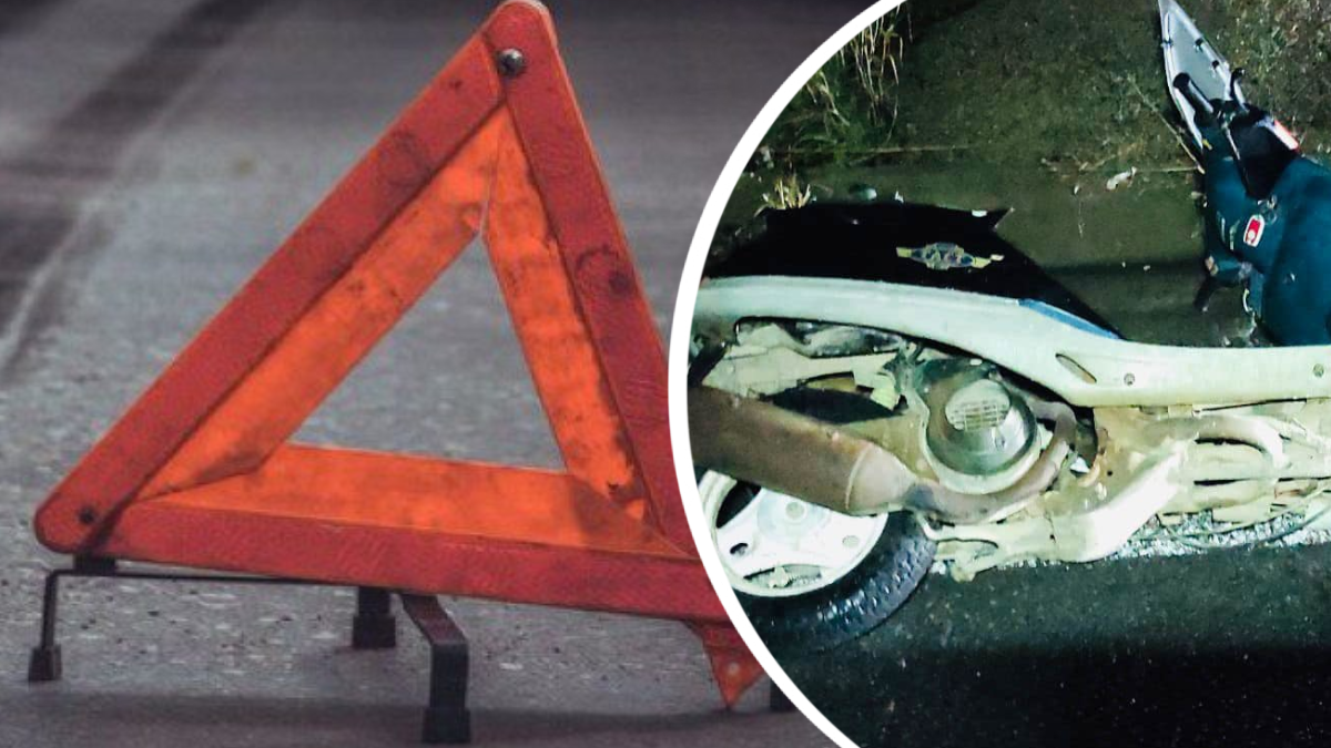 ДТП на Франківщині: Неповнолітнього водія скутера та пасажирку збили на дорозі