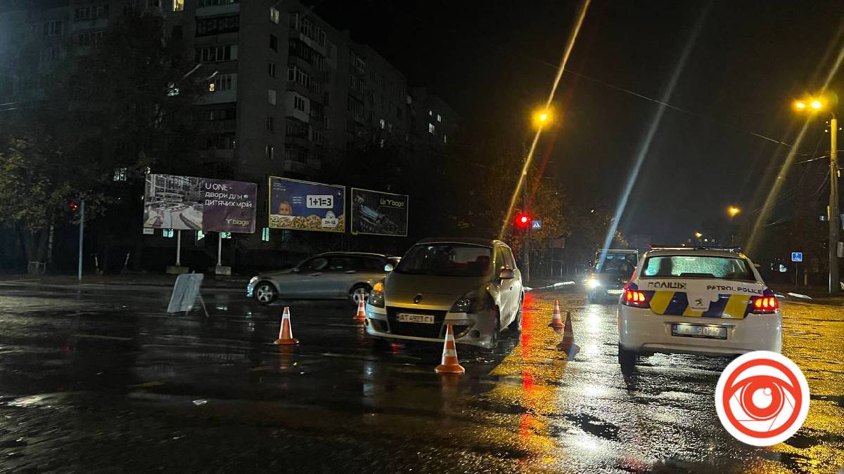 В Івано-Франківську за день сталося 9 аварій: три з яких на Пасічній