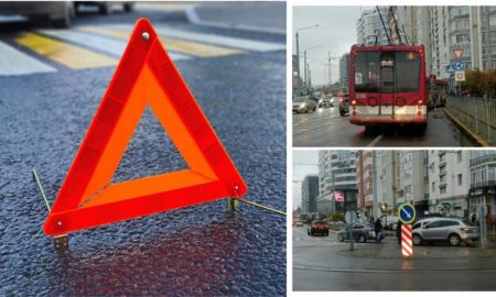 ДТП у Франківську: перекритий рух для тролейбусів