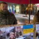 Волонтерство на колесах: у центрі Франківська виставляли трофейну зброю та збирали гроші на ЗСУ