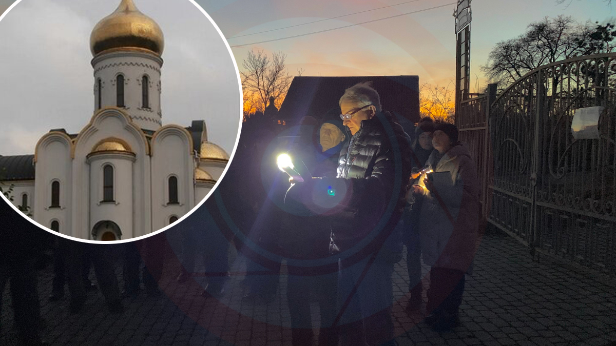 У Калуші прихожани проти ліквідації московської церкви
