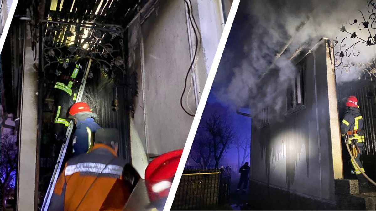 Рятувальники ліквідували пожежу житлового будинку на Прикарпатті