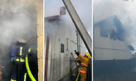 На Прикарпатті зайнялася пожежа у магазині: рятувальники ліквідували пожежу