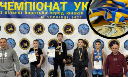 Прикарпатські юніори на чемпіонаті України з вільної боротьби вибороли призові місця