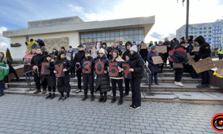 У Франківську пройшла чергова акція на підтримку полонених бійців Азову