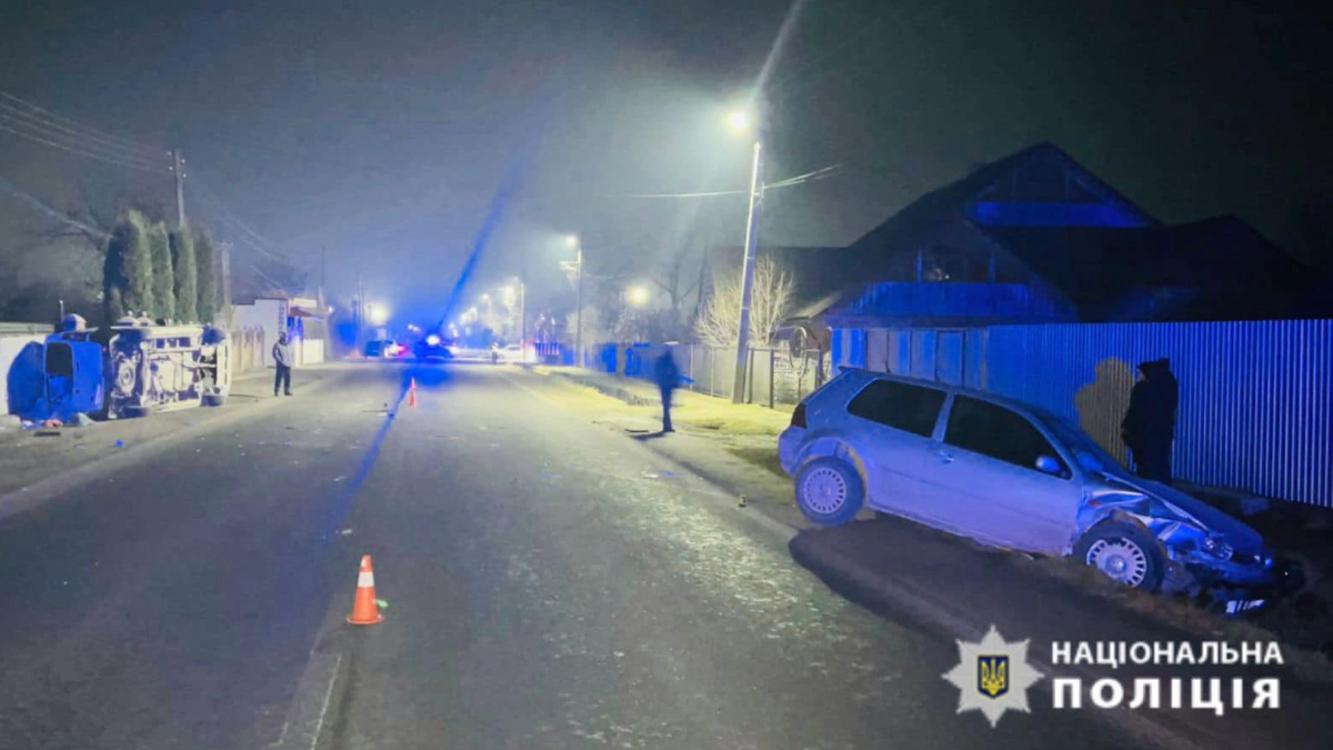 П'яний водій вчинив ДТП з потерпілими на Прикарпатті: водія затримали