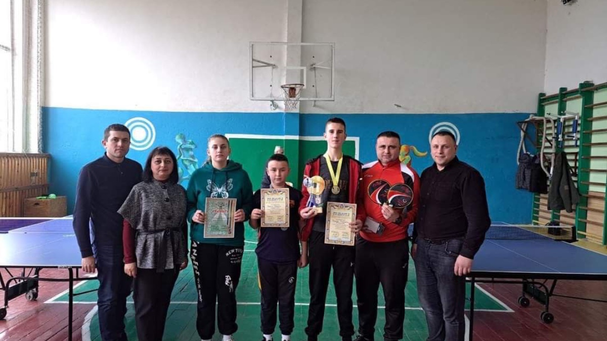 У Надвірній відбулись змагання з настільного тенісу (Група 2)
