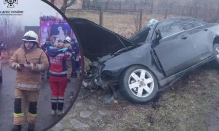 Смертельна аварія на Прикарпатті: тіло водія довелося діставати рятувальникам