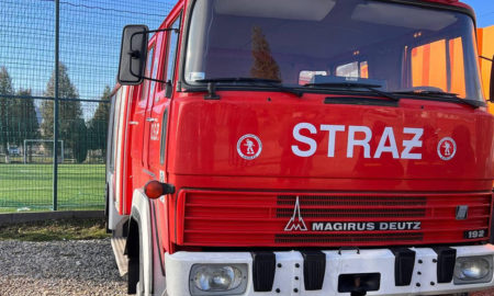 Лисецькій громаді передали пожежний автомобіль з Польщі