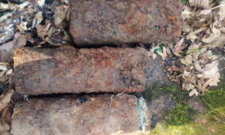 Мінометну міну і 3 артснаряди знайшли у лісі в місті Коломия