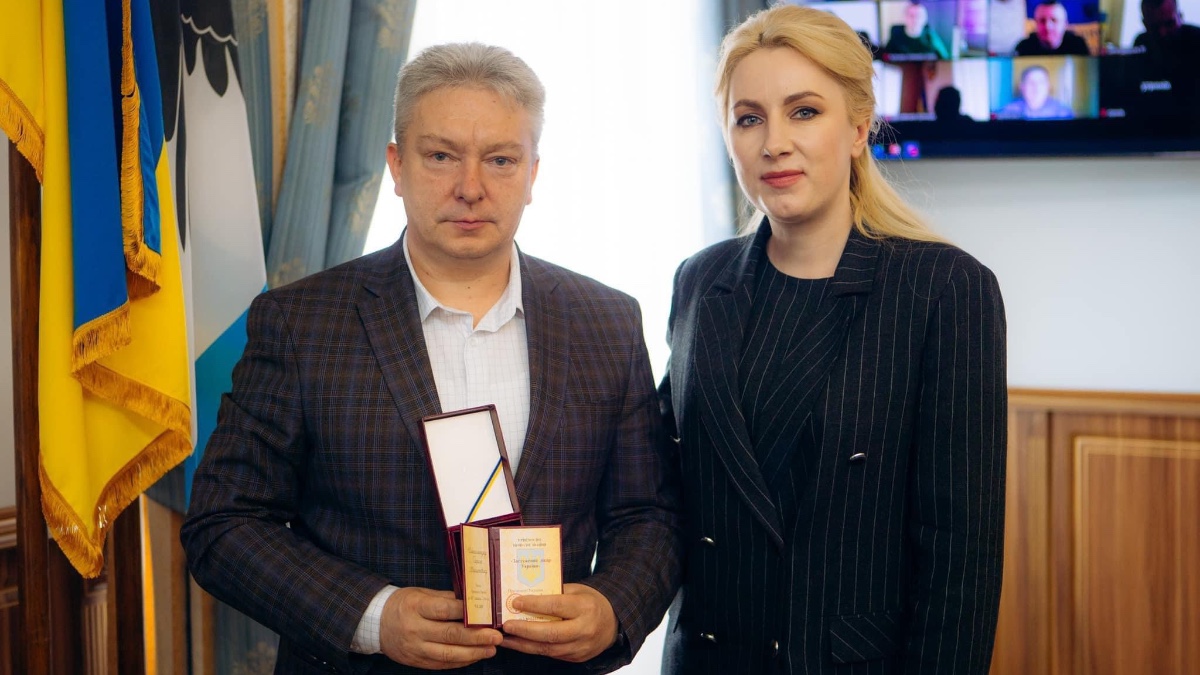 Медик з Надвірнянщини отримав нагороду "Заслужений лікар України"
