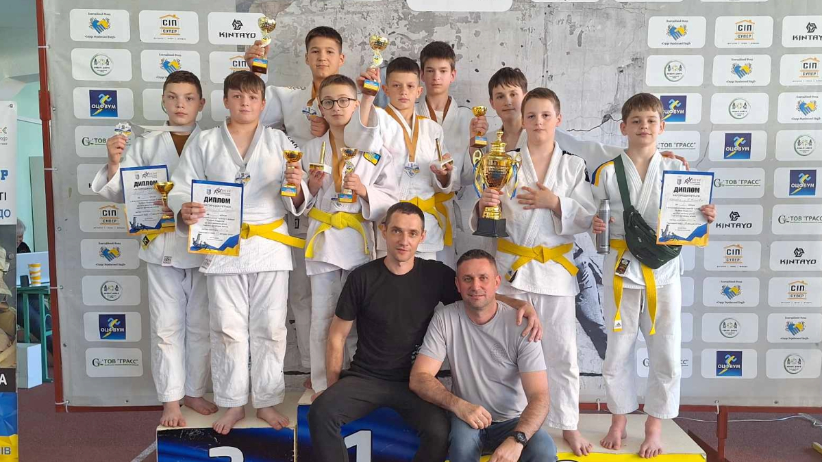 Юні прикарпатські спортсмени вибороли призові місця на Всеукраїнському турнірі з дзюдо
