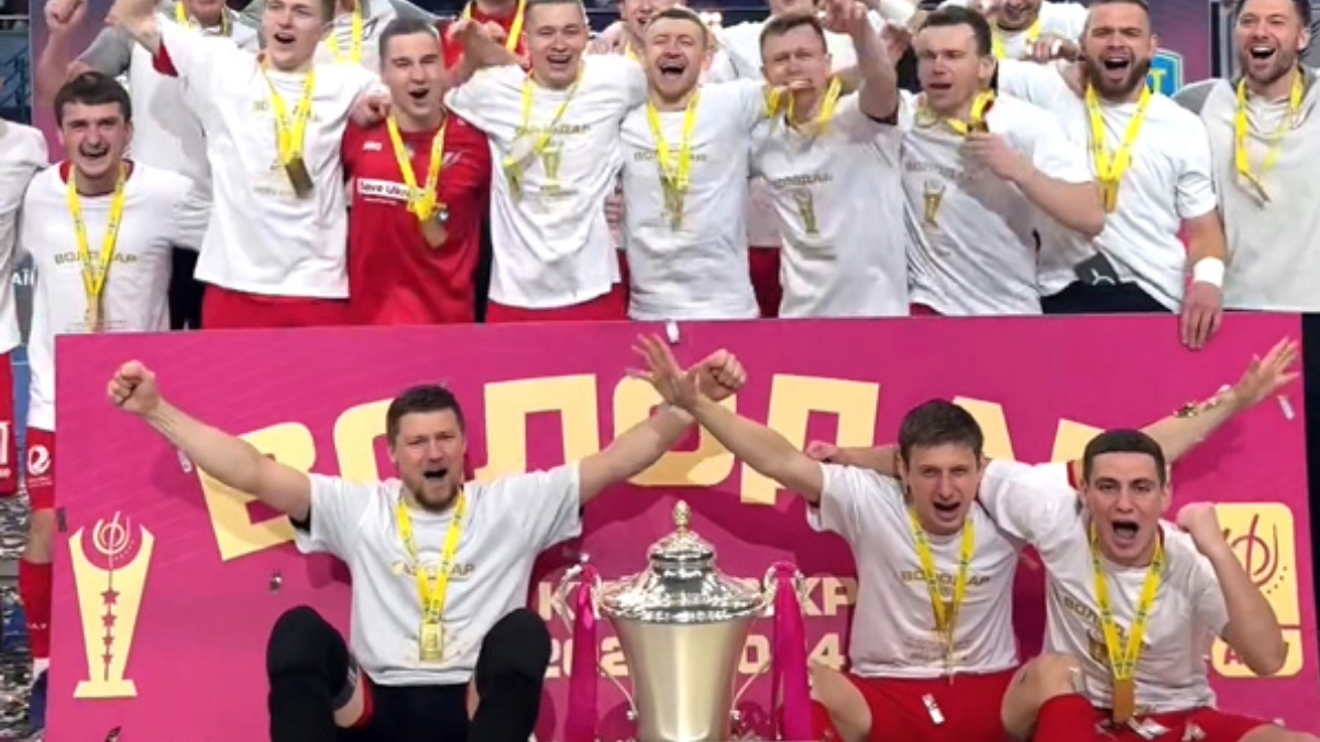 Втретє в історії: франківський клуб "Ураган" став володарем Кубка України з футзалу