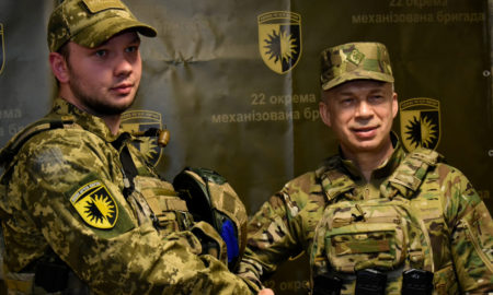 Військового з Франківщини нагородили відзнакою Міністерства оборони України