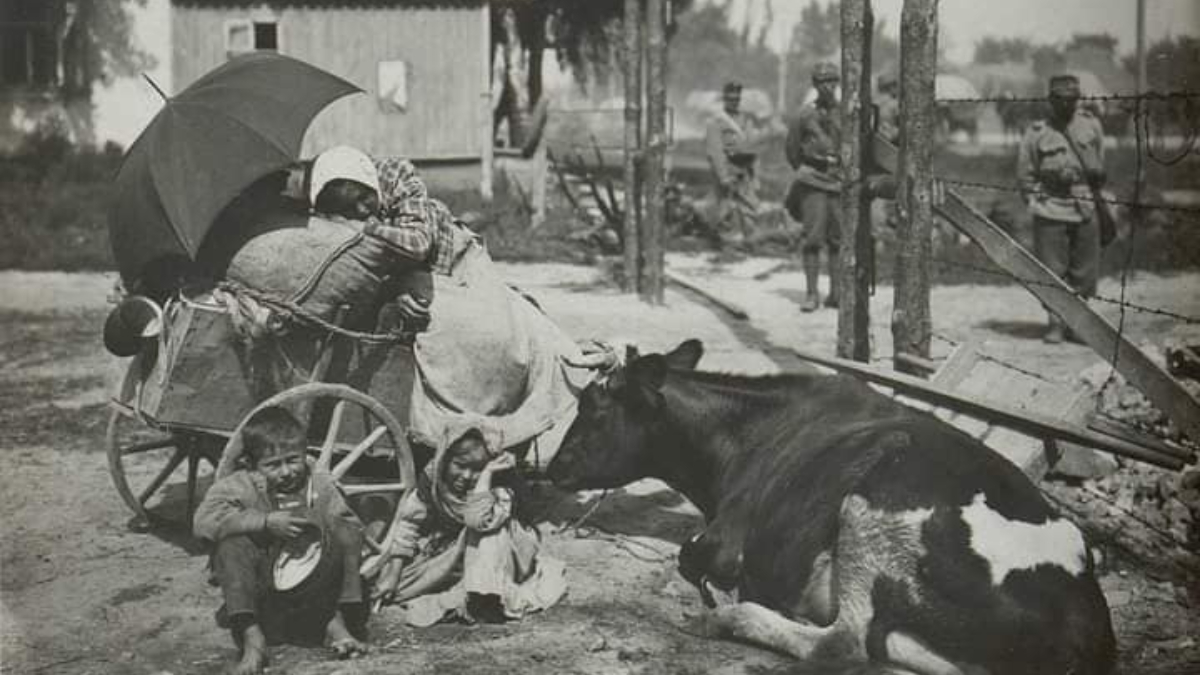 Відлуння минулого, що оживає в кожному кадрі: старовинні фотографії біженців Першої світової на Волині