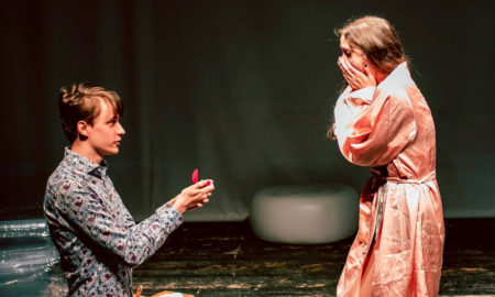 Зворушлива історія: на сцені Франківського драмтеатру акторці освідчився коханий