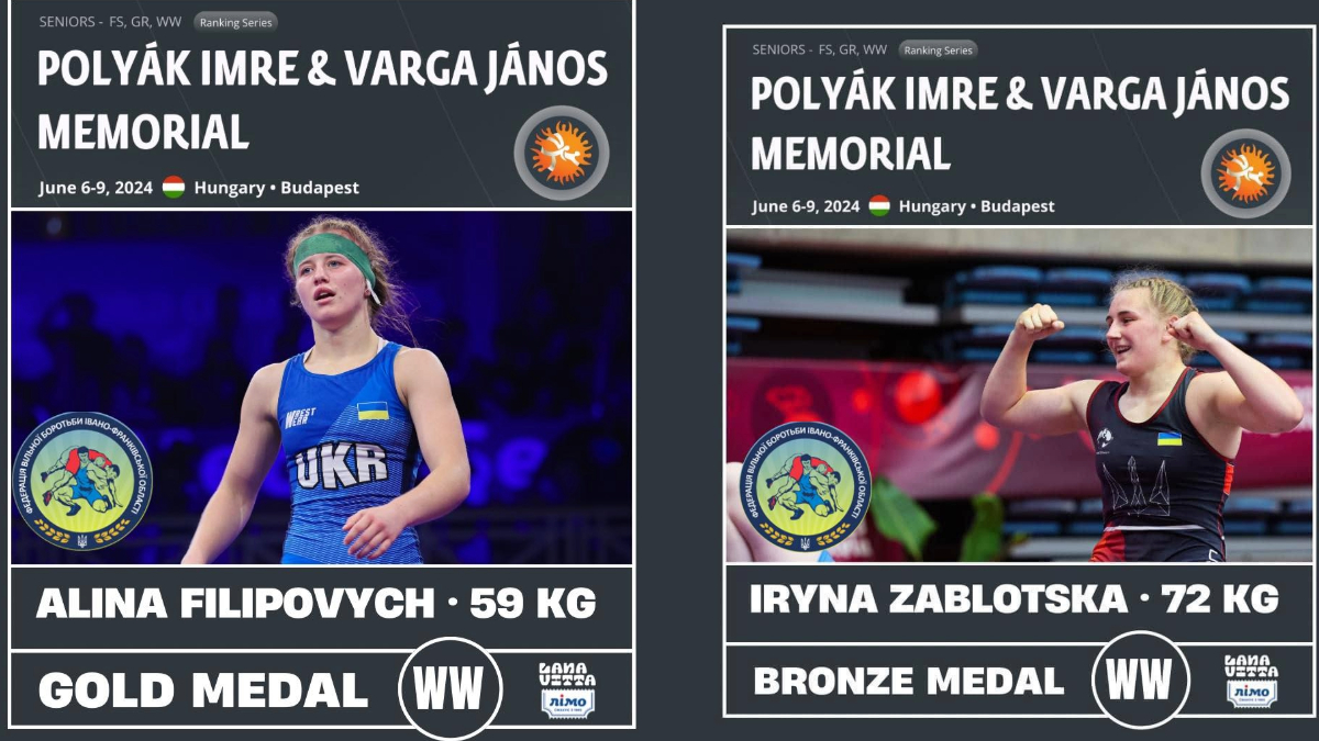 Прикарпатські борчині здобули призові місця на міжнародному турнірі з боротьби