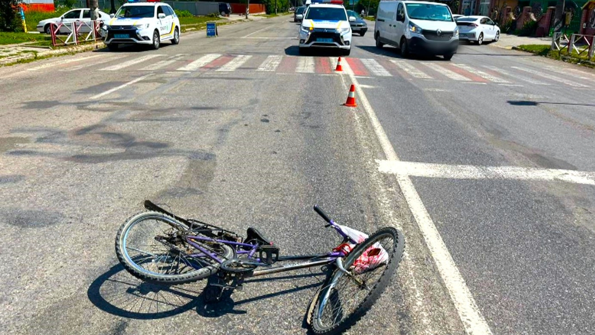 У Тлумачі водій напідпитку збив велосипедистку