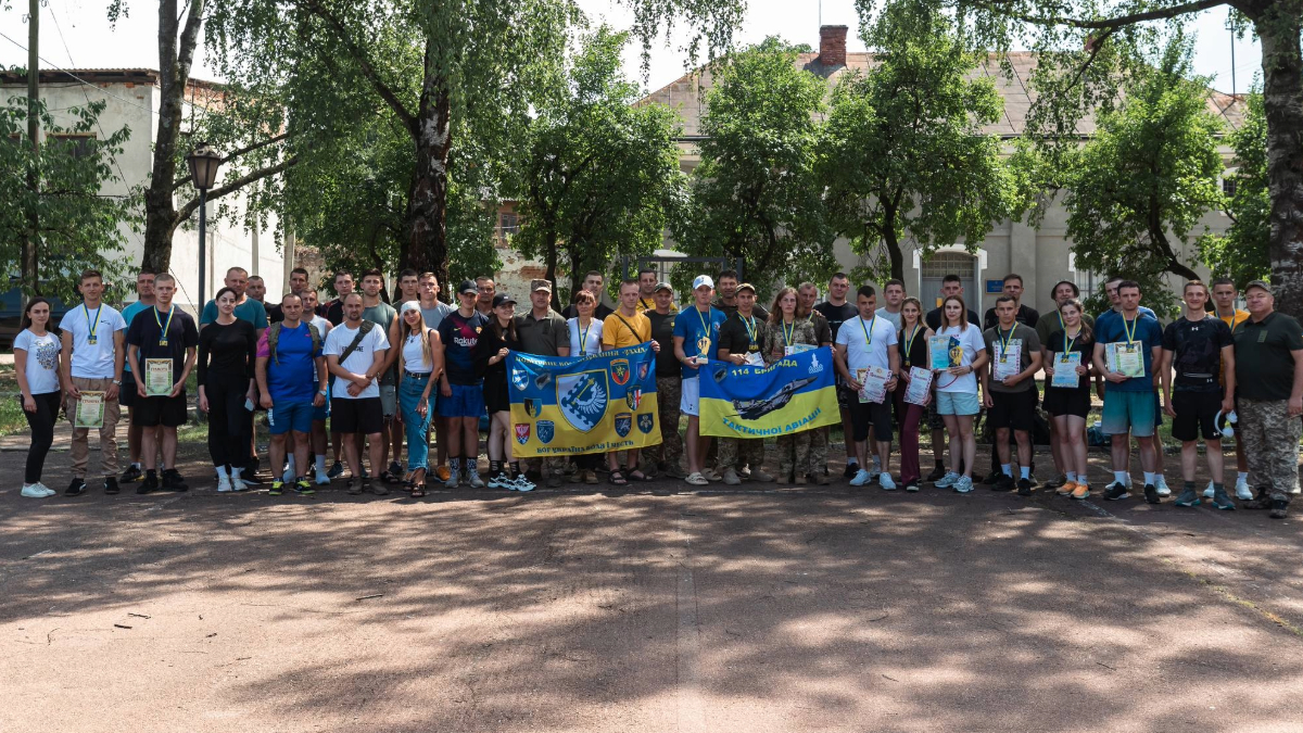 Бригада тактичної авіації з Франківщини перемогла у чемпіонаті з легкоатлетичного кросу ПвК "Захід"