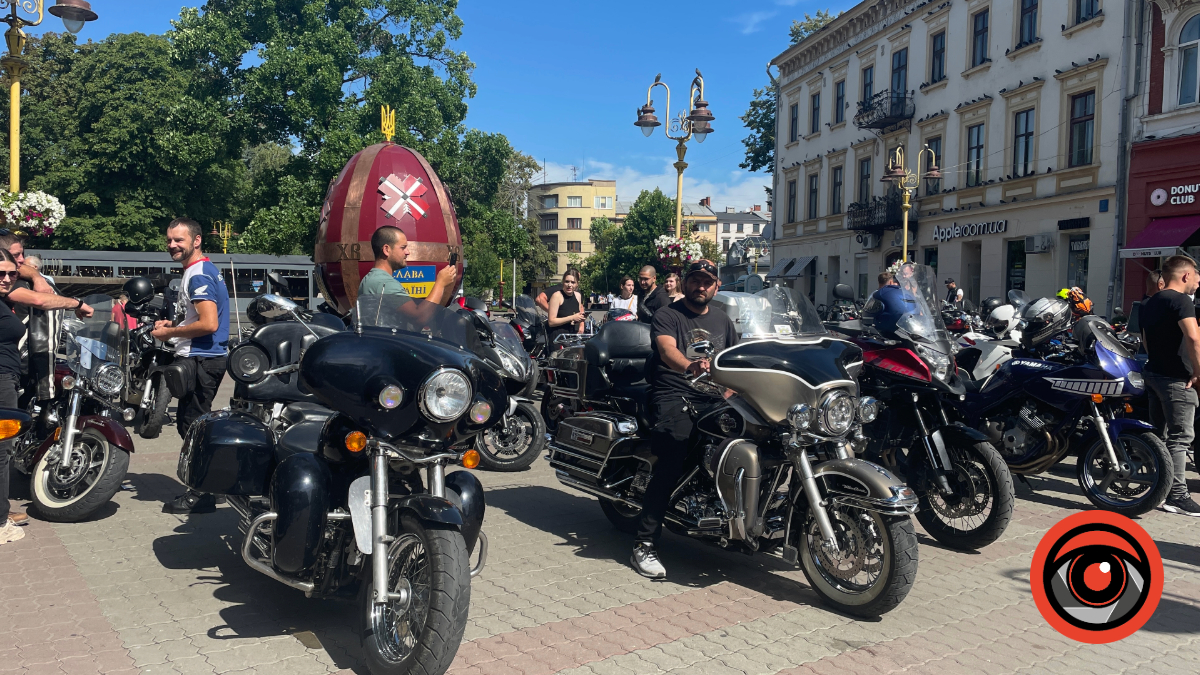 У Франківську мотоциклісти влаштували благодійний забіг: збирають на дрони