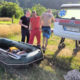 На Прикарпатті на березі річки застряг чоловік: знадобилася допомога рятувальників