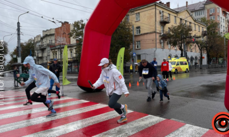 У Франківську відбулася благодійна естафета