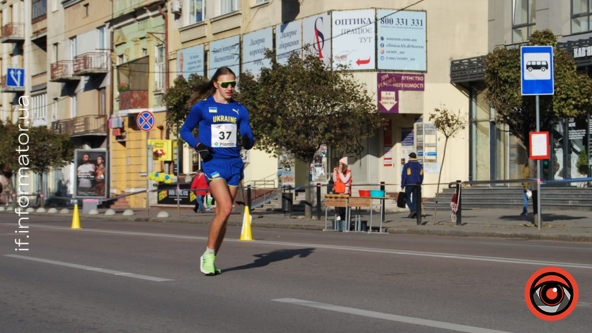 в Івано-Франківську відбувся чемпіонат України зі спортивної ходьби на 35 км