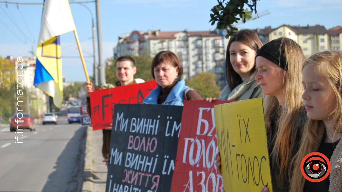 фото, акція, військовополонені "Не мовчи! Полон вбиває!"