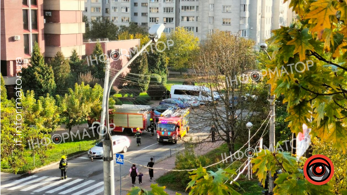 пожежа на вулиці Незалежності