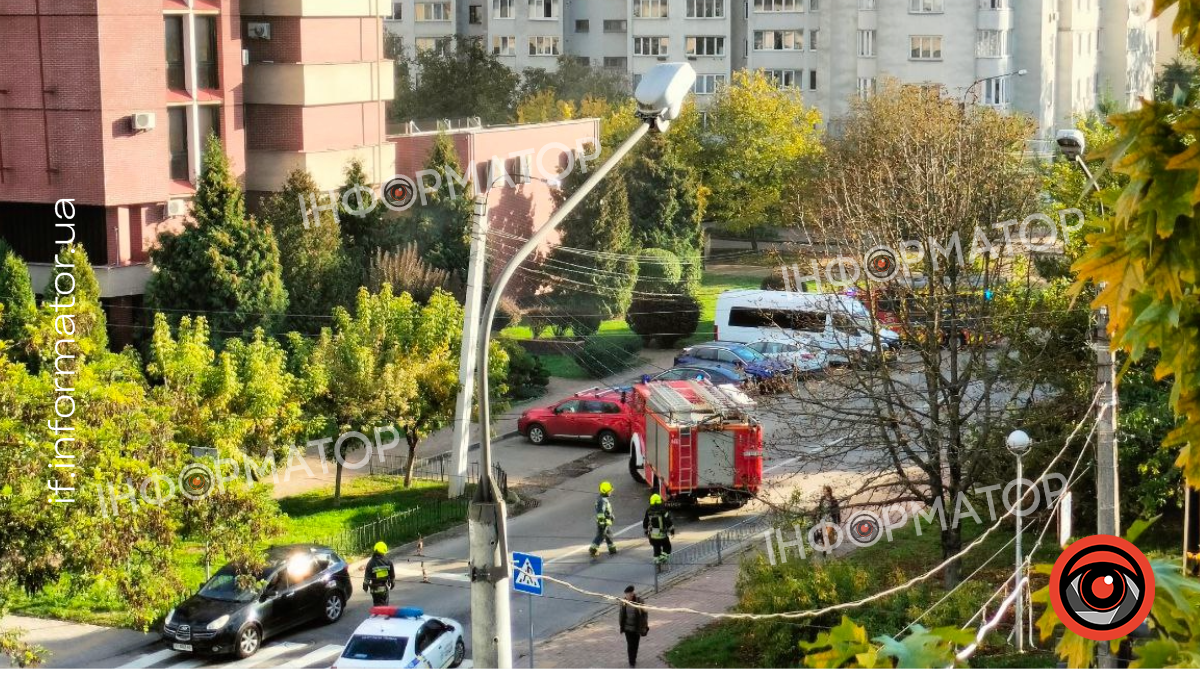 пожежа на вулиці Незалежності