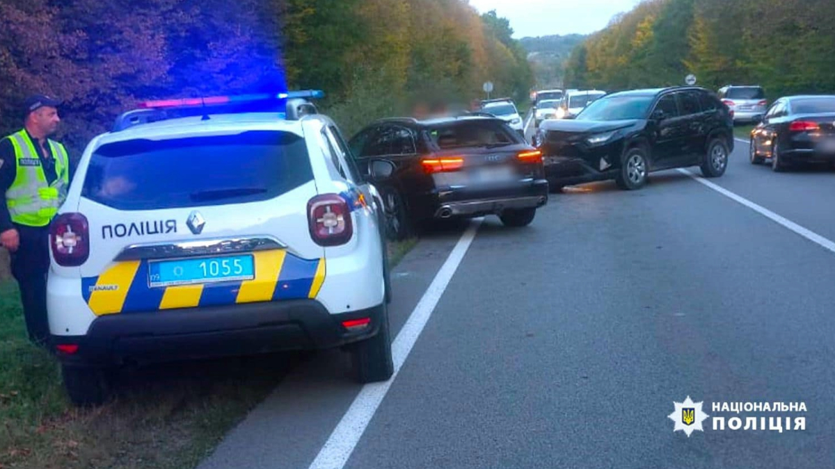 Три ДТП за добу на Прикарпатті