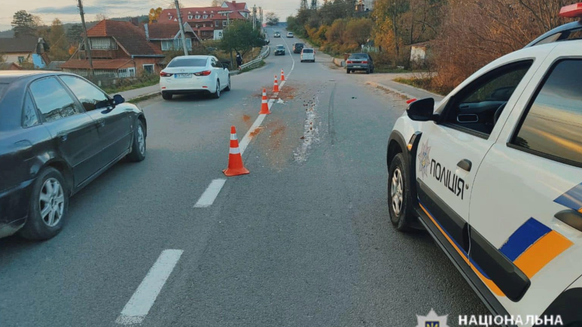 Три ДТП за добу на Прикарпатті