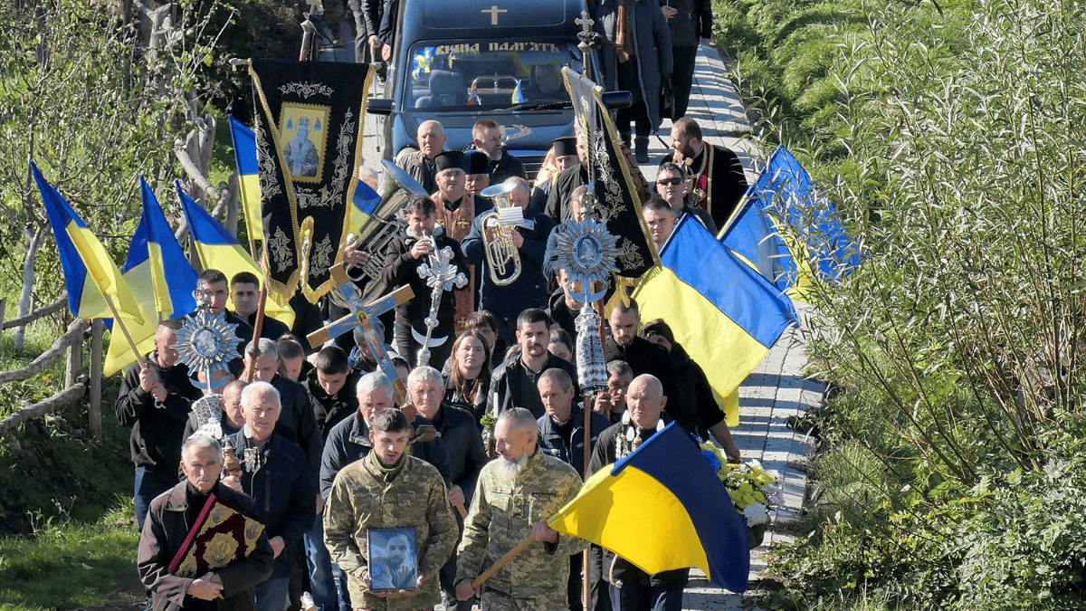 Василь Нагорняк, воїн, прощання