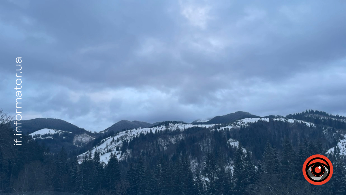 Перший сніг на Гуцульщині 