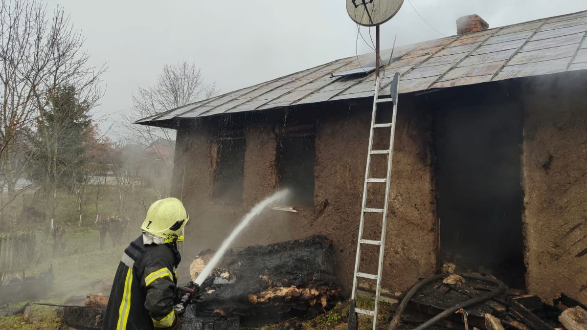 Пожежа в Коломийському районі