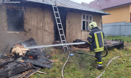 Пожежа в Коломийському районі