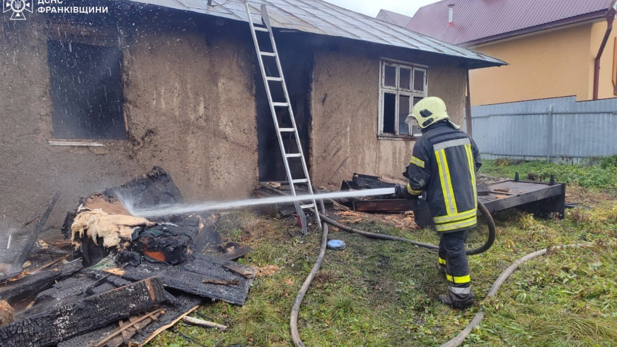 Пожежа в Коломийському районі