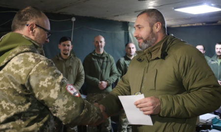 Нагородження військового з Прикарпаття