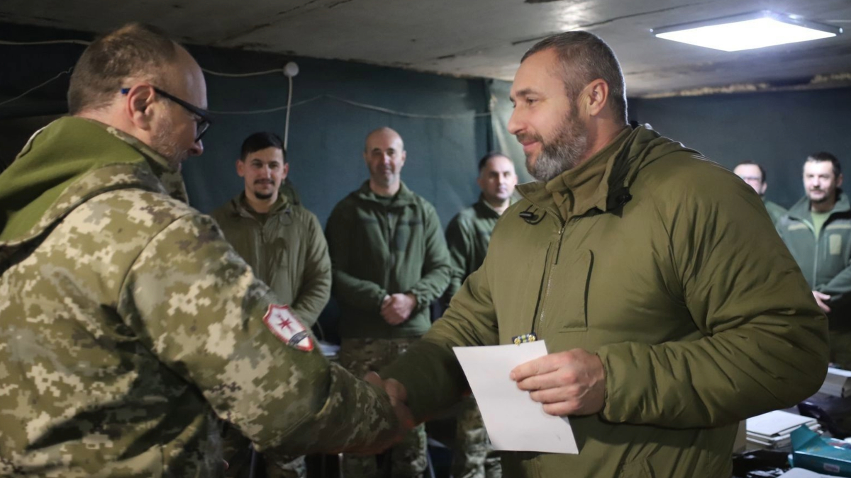 Нагородження військового з Прикарпаття