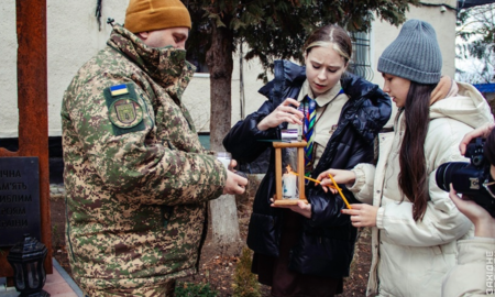 Вифлеємський вогонь, гвардійці 50 полку, Округа Івано-Франківська