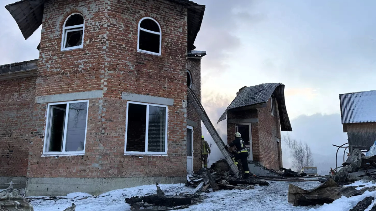 Пожежа у Надвірній