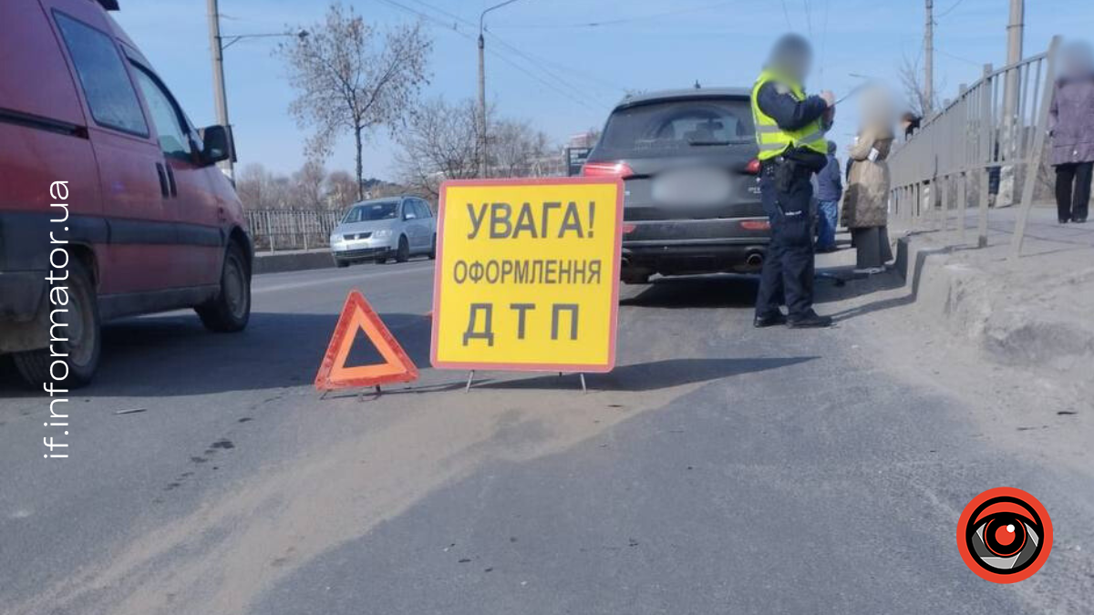 Чому утворився затор на Пасічнянському мосту: відповідь патрульної поліції - Інформатор Івано-Франківськ на we.ua