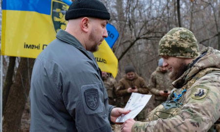 Нагородження військового з Прикарпаття