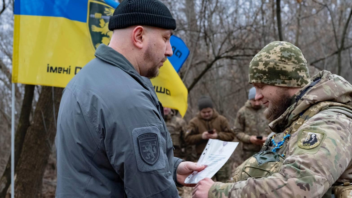 Нагородження військового з Прикарпаття