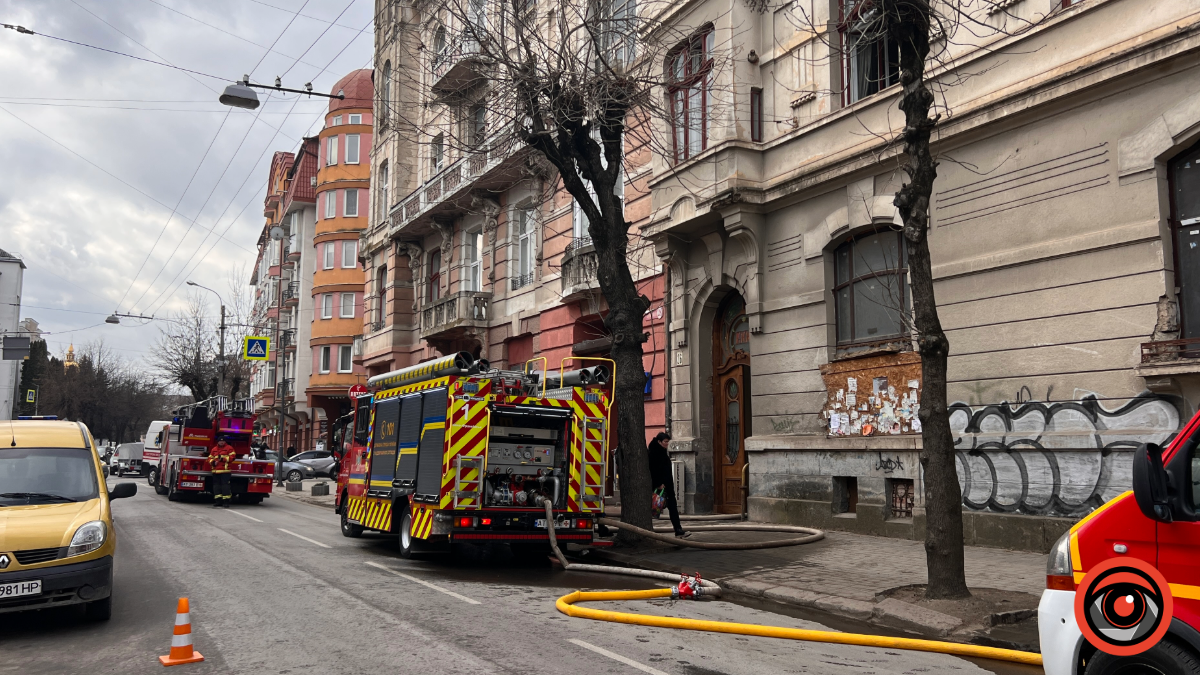 Пожежа у Франківську