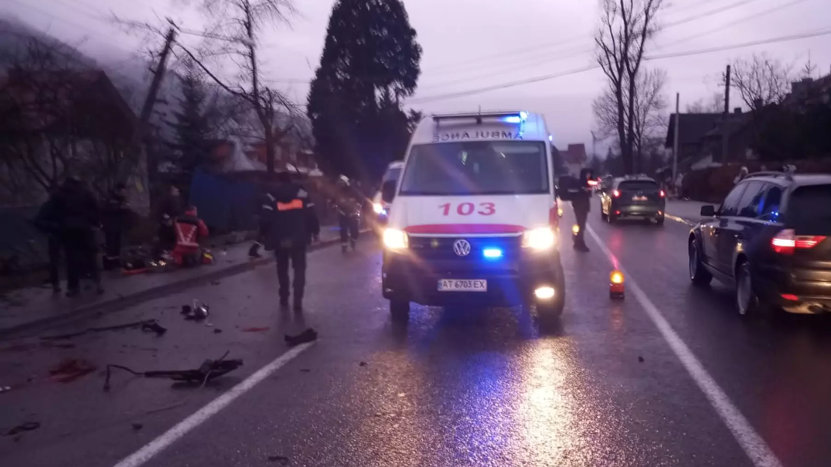 1 березня в місті Яремче, що на Івано-Франківщині, сталася дорожньо-транспортна пригода, унаслідок якої загинув чоловік