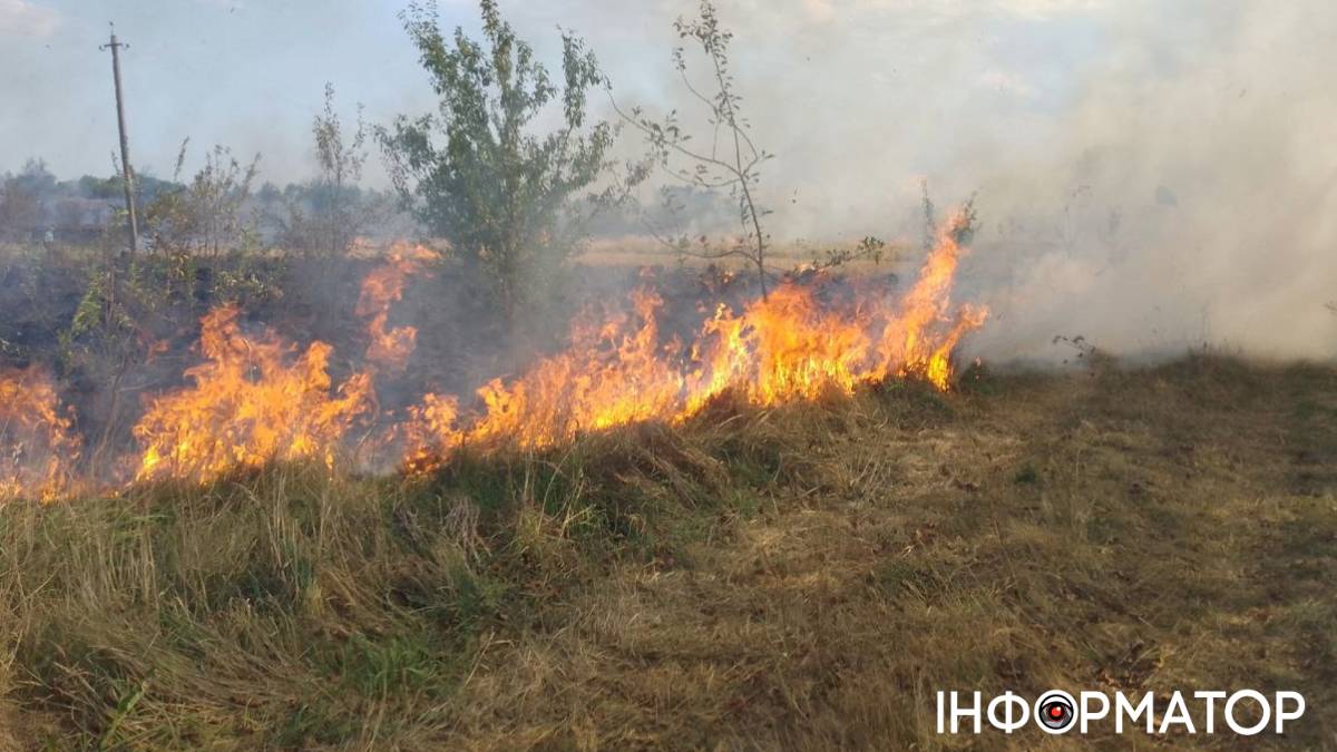 Пожежі на Прикарпатті