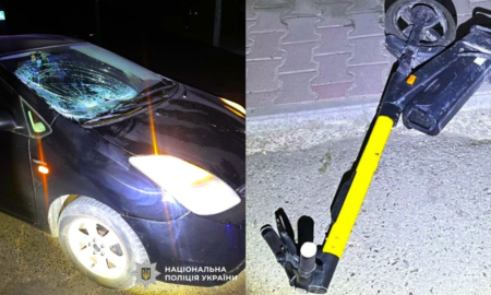 Автівка збила водія електросамоката в Івано-Франківську