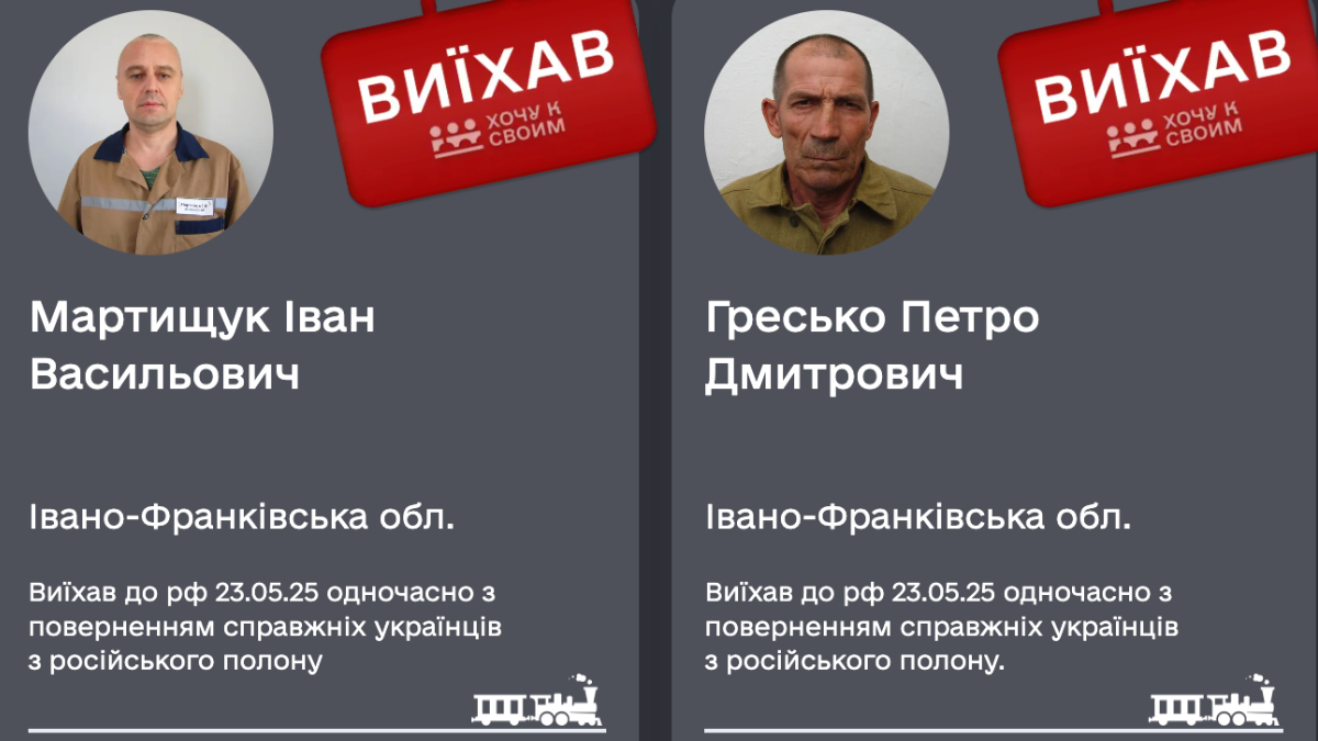 Україна видала агресору двох прикарпатців, які засужені за виправдання російської агресії